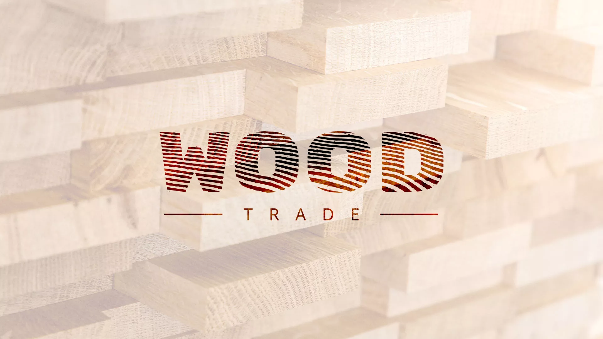 Разработка логотипа для компании «Wood Trade» в Иланском