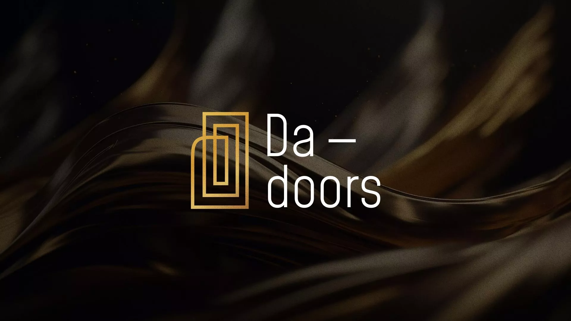 Разработка логотипа для компании «DA-DOORS» в Иланском